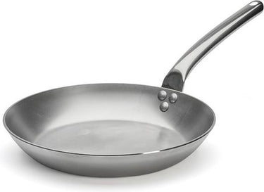 Debuyer de buyer carbone plus koekenpan met rvs handvat - ø 28cm - plaatstaal