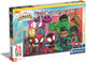 Clementoni legpuzzel super color maxi spidey, 24st.