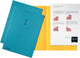 Esselte inlegmap karton blauw