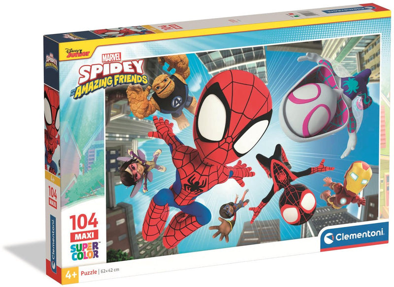 Afbeelding laden in galerijviewer, Clementoni legpuzzel maxi spidey and his amazing, 104st.
