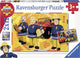 Ravensburger puzzel brandweerman sam aan het werk- 2x12 stukjes - kinderpuzzel