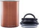 Planetary design - airscape - koffiebonen - voorraadpotten - vacuum - koffie - staal - geborsteld koper - 500 gram