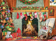 Eurographics - kerstmis bij de open haard [christmas by the fireplace] - paul normand - 500 stukjes 68×48cm (b×h) - legpuzzel