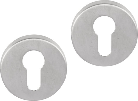 Differnz cilinderrozet - mat chroom - rvs - - essence rond 53x10mm mat chroom