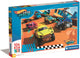 Clementoni - kinderpuzzel - 104 maxi stukjes - hot wheels - puzzel voor kinderen - vanaf 4 jaar