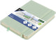 Kangaro schetsboek a6 - mint - pu hardcover - met elastiek en lint - schetsblok - schetsboeken - k-861214