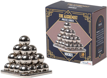 Recent toys breinbreker the alchemist nikkel piramide puzzel.
