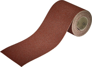 Wolfcraft - schuurpapier korrel 80 - 5 meter op rol - 93mm - voor hout metaal - 5811000