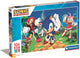 Clementoni legpuzzel super color maxi sonic, 104st.