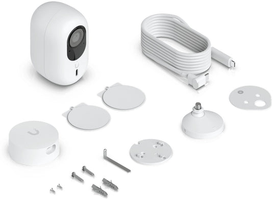 Ubiquiti unifi uvc-g6-ins-w - ip-bewakingscamera - binnen buiten - 8mp resolutie - 4k video - nachtzicht