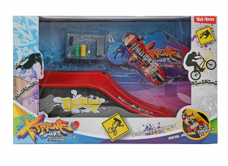 ギャラリービューアに画像をロードする, Toi-toys vingerskateboard of bmx fiets met skatebaan
