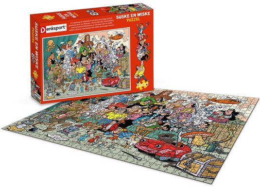 Denksport - de suske en wiske puzzel