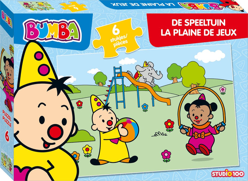 Afbeelding laden in galerijviewer, Bumba puzzel - puzzel de speeltuin - 6 stukjes
