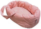 Hollie poppendraagmand mini peach - poppen accessoires draagmand.