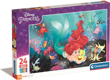 Clementoni maxi legpuzzel disney little mermaid, 24st.