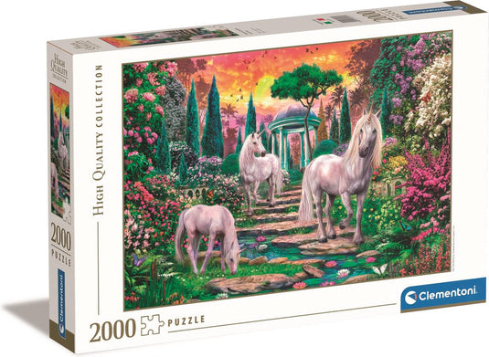 Clementoni legpuzzel classical unicorns, 2000st.