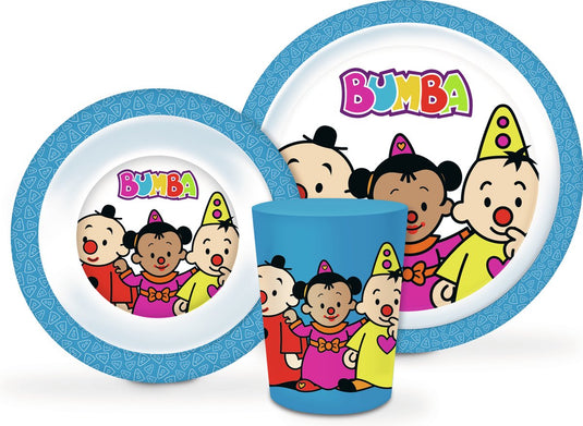 Bumba kinderservies - eetsetje - kom bord beker