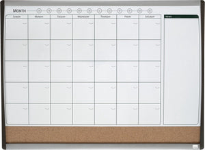 Nobo maandplanner - 58,5 x 43,0 cm - inclusief magneet, marker en wisser