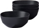 Mepal serveerschaal silueta - 4x 250 ml - saladeschaal - nordic black