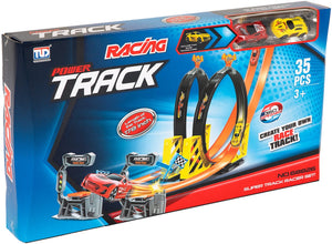 Lobbes speelgoed bv auto racebaan set looping duel, 35dlg,