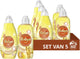 Robijn perfect match wasmiddel en wasverzachter pakket - zwitsal - 5 stuks - (60 wasbeurten) - voordeelverpakking
