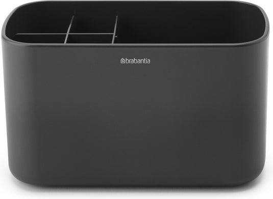 Brabantia renew tandenborstelhouder - 11 x 19,6 x 9,9 cm - dark grey