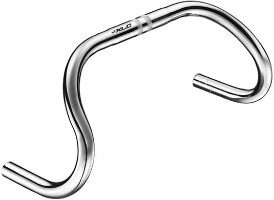 Xlc hb-r06 stuur - fietsstuur - race - 420 mm stuurbreedte - 25.4 mm klemdiameter - aluminium - zilver