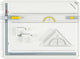 Aristo tekenbord - profi plus - a3 formaat - in duurzame koffer - ar-7035