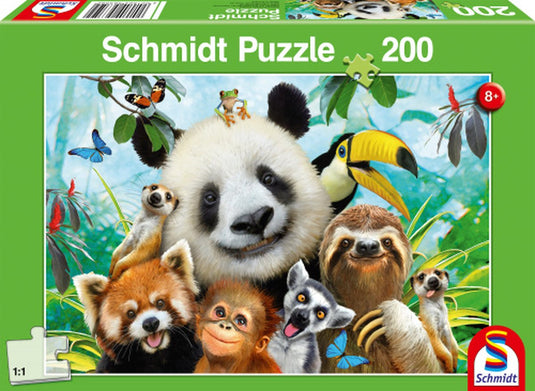 Schmidt - legpuzzel - gewoon beestachtig! - 200 stukjes - kinderen - vanaf 8 jaar