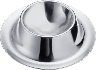 Westmark set van 4 eierdopjes uit rvs ø 8.5cm h 2.3cm
