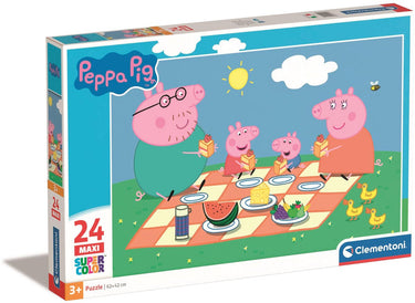 Clementoni maxi puzzel peppa pig, 24st.