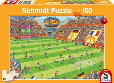 Schmidt - legpuzzel - finale in het voetbalstadion - 150 stukjes - kinderen - vanaf 7 jaar