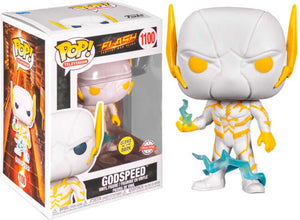 Funko pop - dc comics the flash #1100 godspeed - glow in the dark exclusive special edition