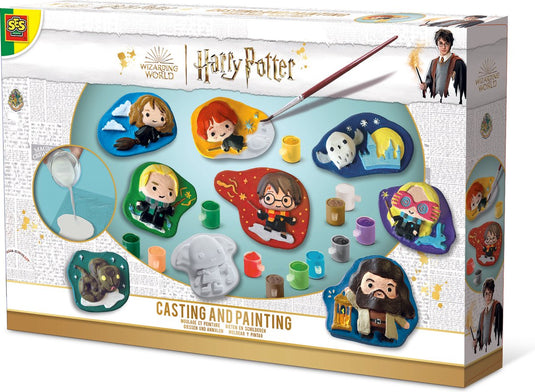 Ses creative - harry potter - gips gieten - knutselset met verf, gips en stickers