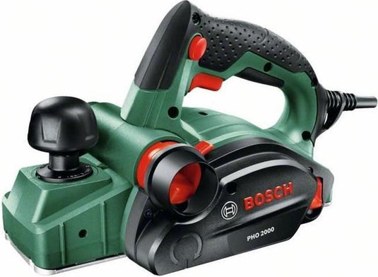 Bosch pho 2000 schaafmachine - op snoer - 680 watt - tot 2.0 mm spaandiepte