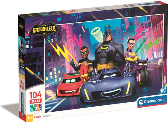 Clementoni legpuzzel super color maxi bathweels, 104st.