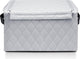 Reisenthel storagebox m opbergbox - 28l - rhombus licht grijs