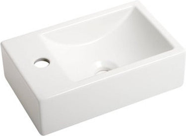 Plieger houston fontein 37x23cm 1 kraangat links matwit