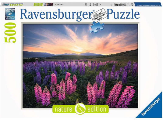 Ravensburger puzzel lupinen - legpuzzel - 500 stukjes