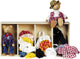 Goki poppenhuis berenpopjes + kleding