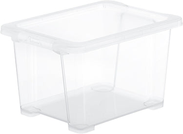 Rotho core basic opbergbox - set van 4 - stapelbaar - 15 ltr