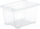Rotho core basic opbergbox - set van 4 - stapelbaar - 15 ltr