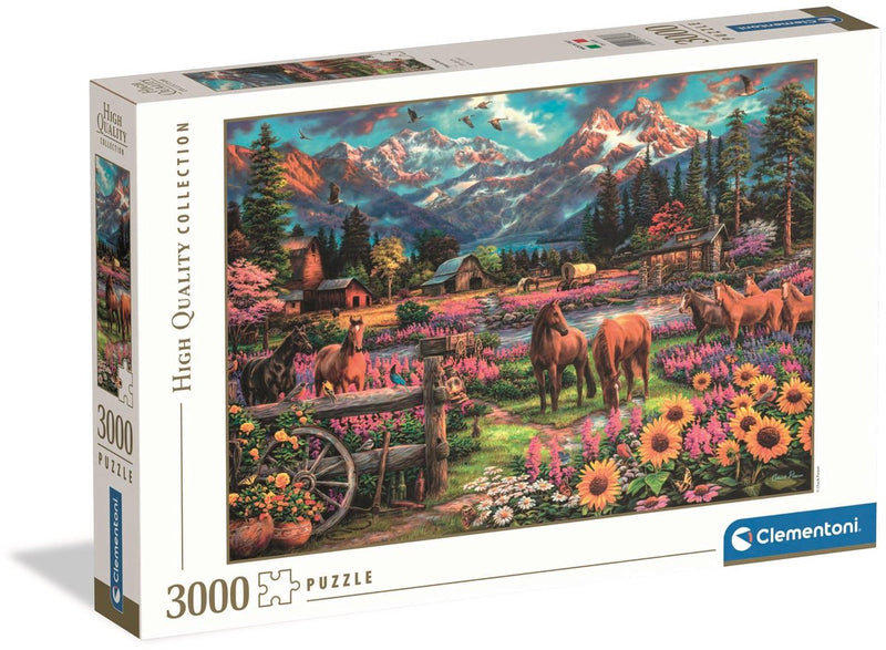 ギャラリービューアに画像をロードする, Clementoni legpuzzel vrij om te grazen - 3000st.
