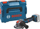 Bosch professional pro gws 18v-11ps accu haakse slijper 125mm 18v basic body in l-boxx - 06019n4301