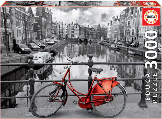 Educa - puzzel - 3000 stuks - amsterdam