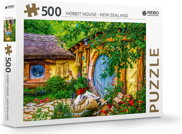Rebo productions legpuzzel hobbit house - 500 stukjes - vanaf 6 jaar