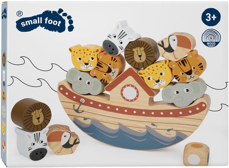 Afbeelding laden in galerijviewer, Small foot - houten balansspel safari
