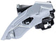 Shimano altus fd-m370 voorderailleur zilver 3 x 9s