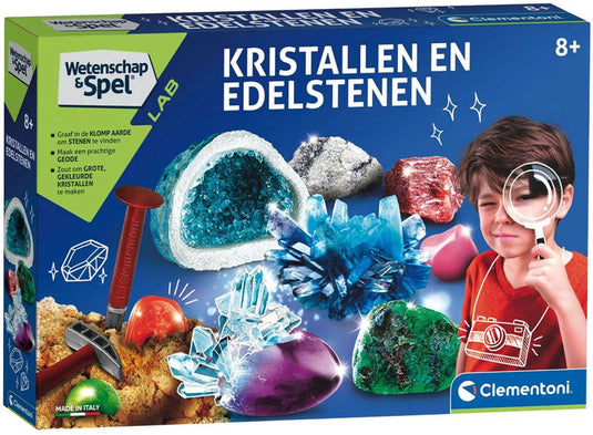 Clementoni wetenschap spel kristallen en edelstenen