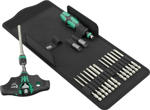 Wera kraftform kompakt 400 ra shk set 1 05136072001 bitset 19-delig kruiskop phillips, kruiskop pozidriv, inbus